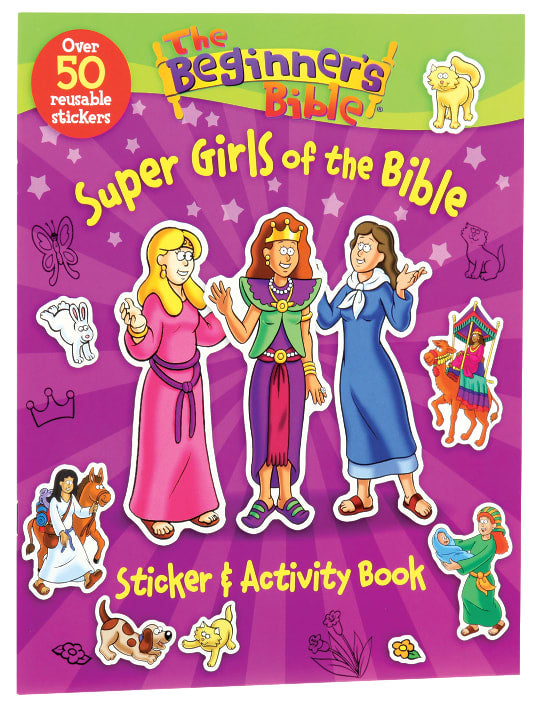 Beginner's Bible: A Super Girls of the Bible Sticker and Activity Book