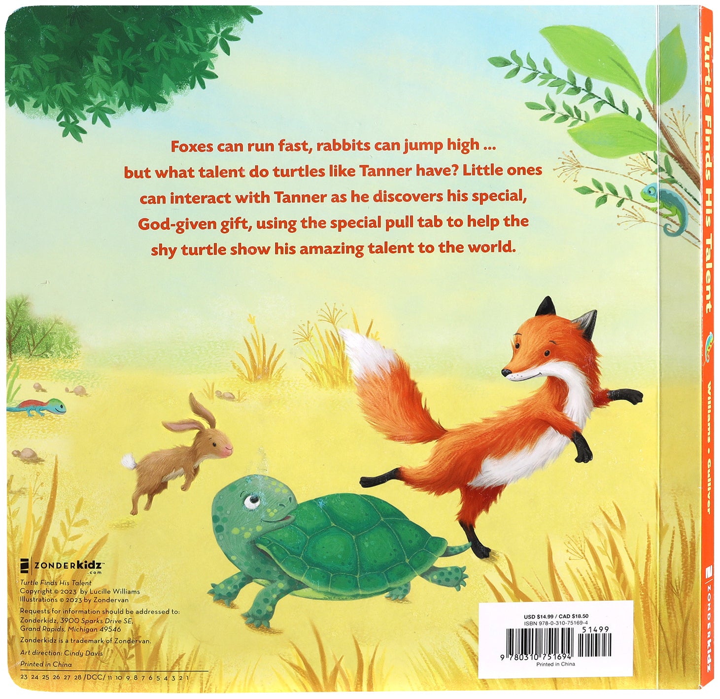 Turtle Finds His Talent: Discovering How God Made You Special (A Slide-and-find Book)