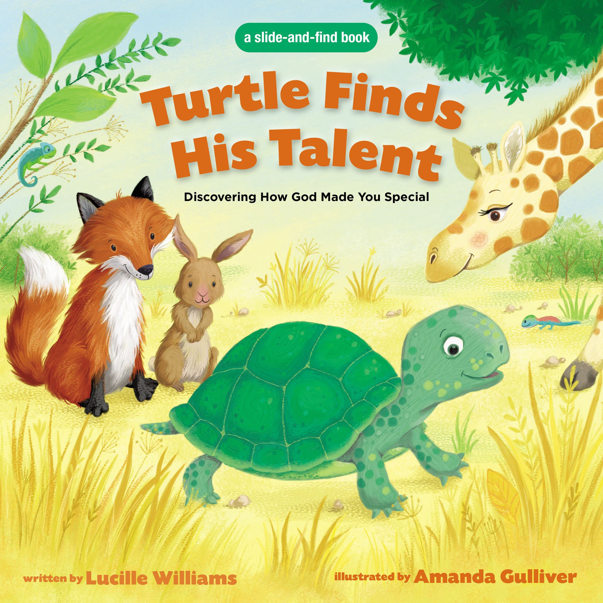 Turtle Finds His Talent: Discovering How God Made You Special (A Slide-and-find Book)
