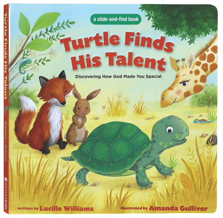 Turtle Finds His Talent: Discovering How God Made You Special (A Slide-and-find Book)