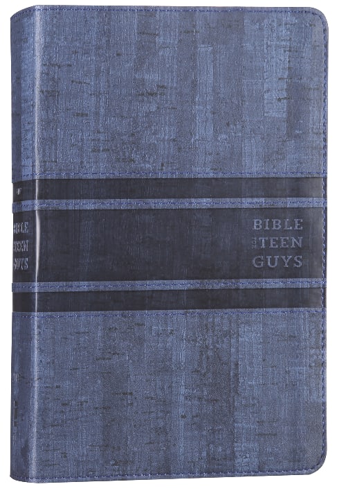 NIV Bible For Teen Guys Blue (Black Letter Edition)