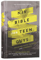 NIV Bible For Teen Guys (Black Letter Edition)