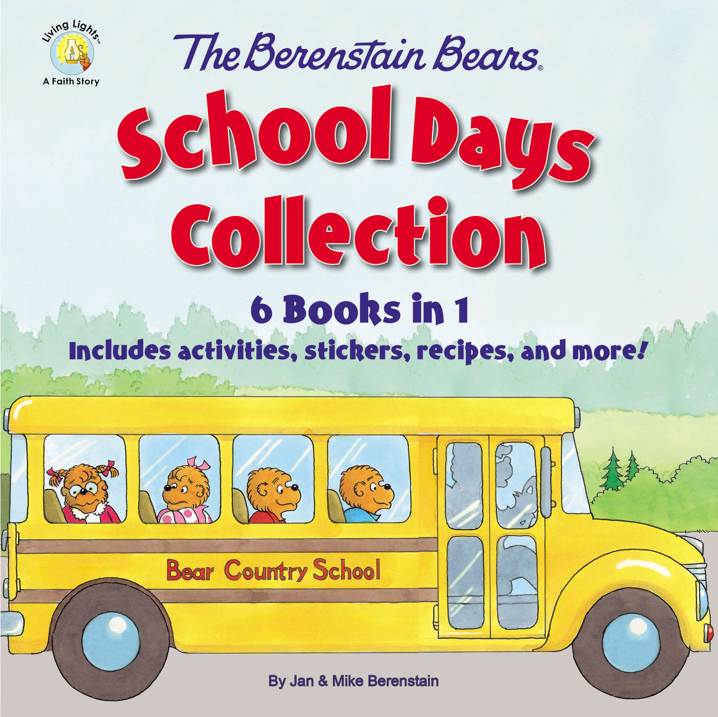 The Berenstain Bears School Days Collection (6 Books in 1, Includes Activities, Stickers, Recipes, and More!) (The Berenstain Bears Series)