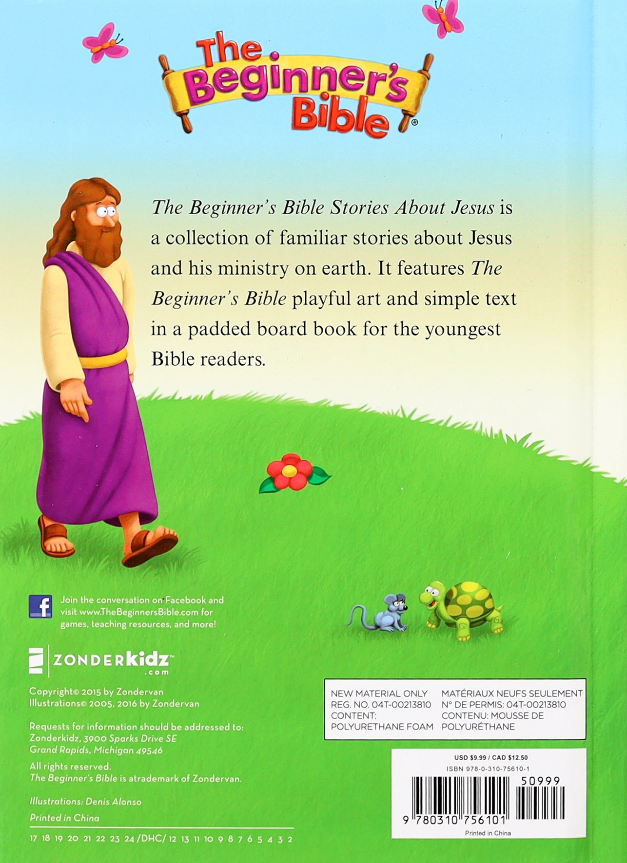 The Beginner's Bible Stories About Jesus (Beginner's Bible Series)