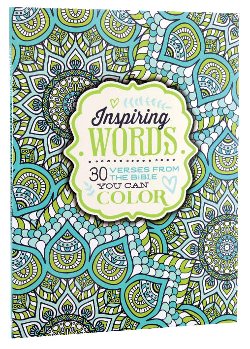 Inspiring Words (Adult Coloring Books Series)