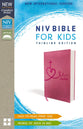 NIV Bible For Kids Pink Thinline (Red Letter Edition)