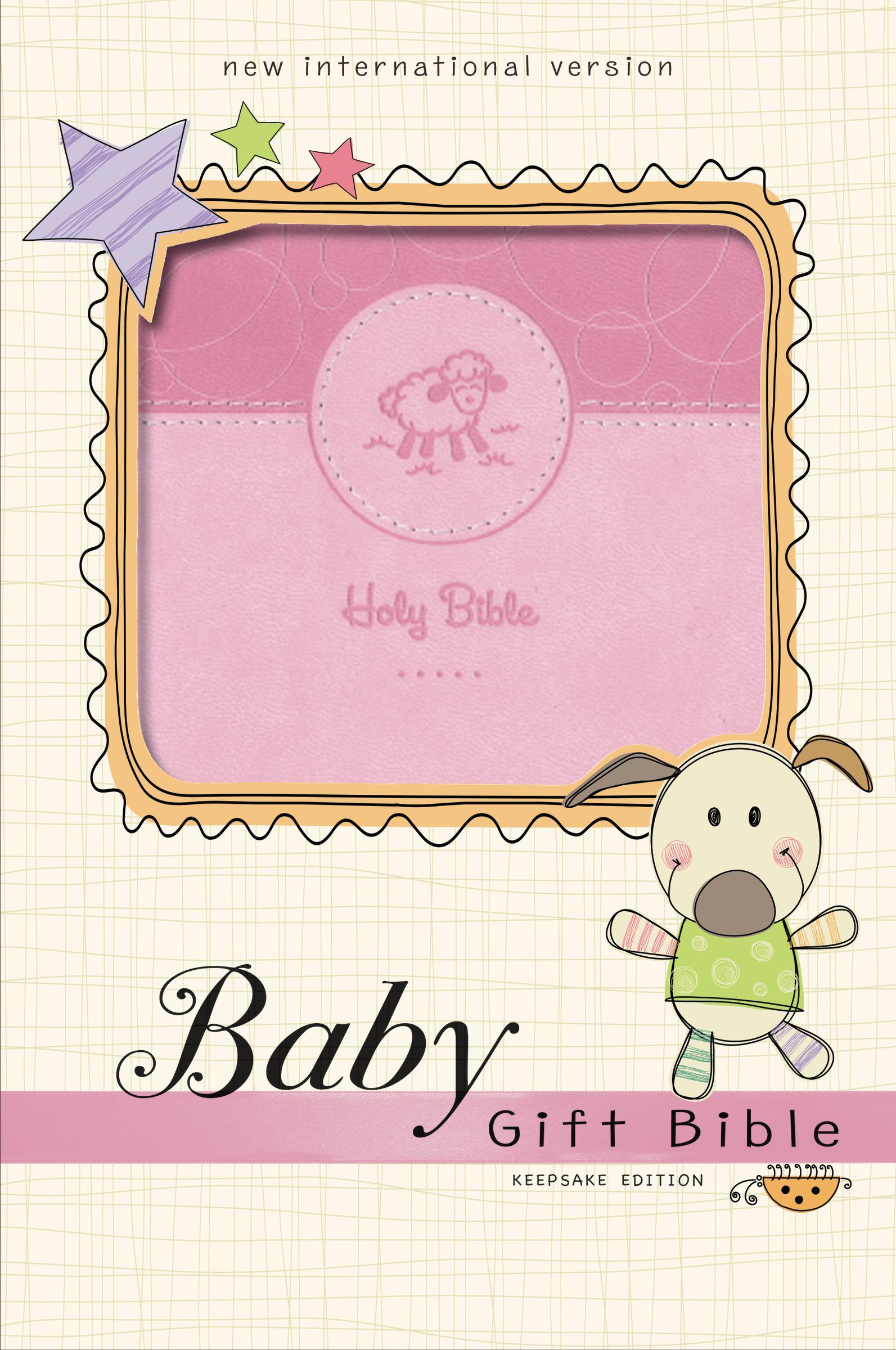 NIV Baby Gift Bible Pink (Red Letter Edition)