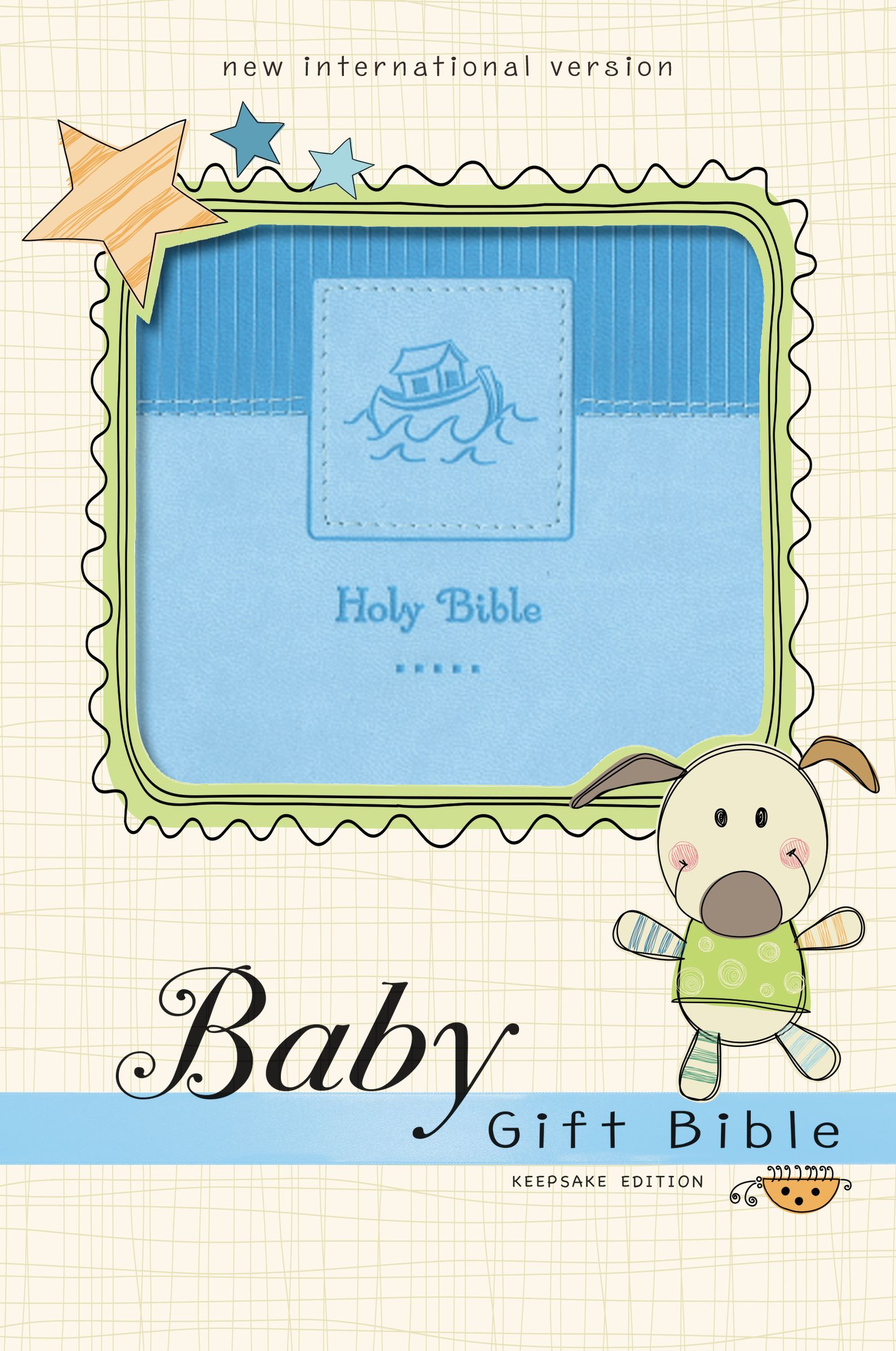 NIV Baby Gift Bible Blue (Red Letter Edition)