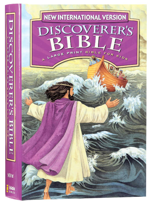 NIV Discoverer's Bible: A Large Print Bible For Kids (Black Letter Edition)