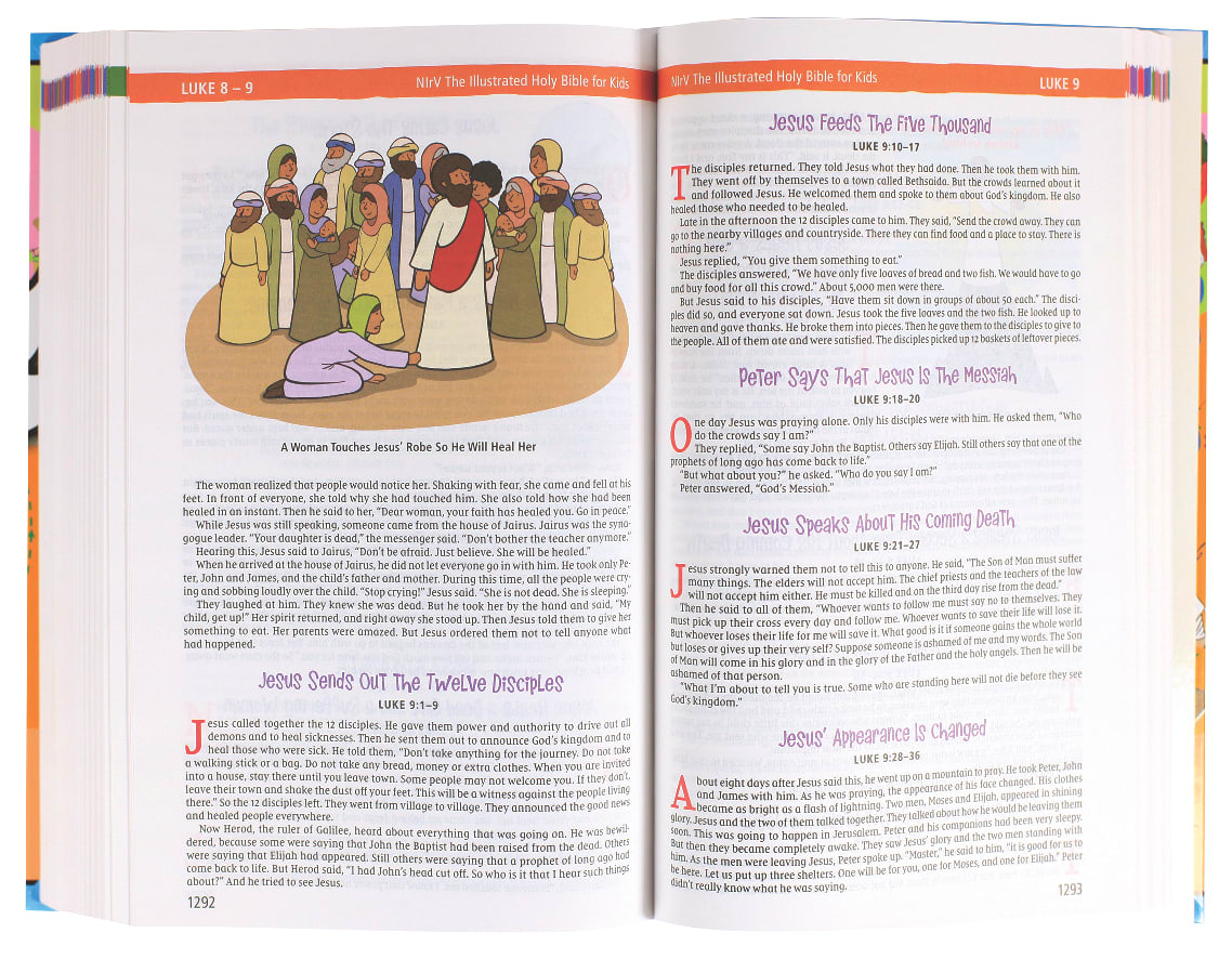 NIRV Illustrated Holy Bible For Kids Full Color
