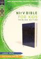 NIRV Bible For Kids Large Print Blue (Red Letter Edition)