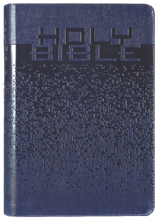NIRV Bible For Kids Large Print Blue (Red Letter Edition)