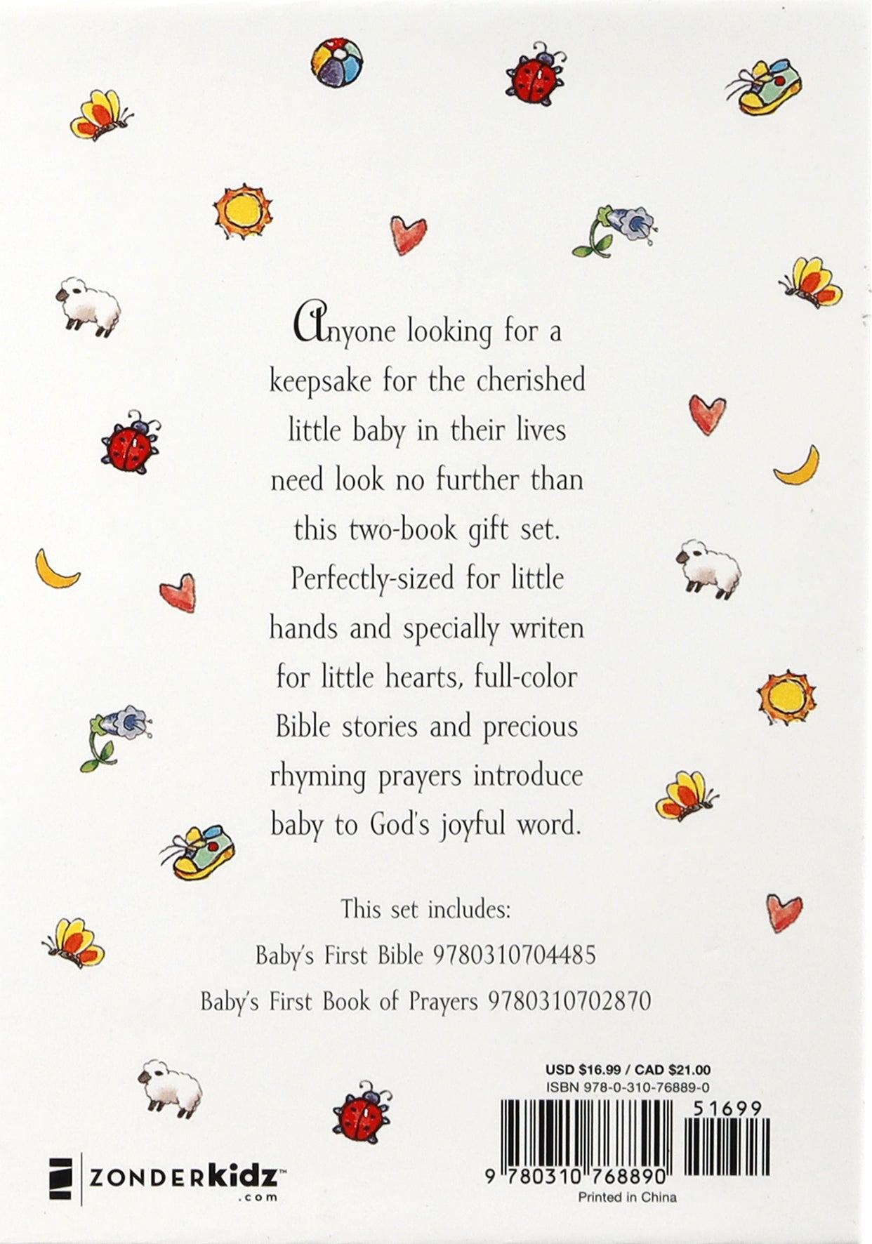 Baby's First Bible and Book of Prayers (2 Book Gift Set)