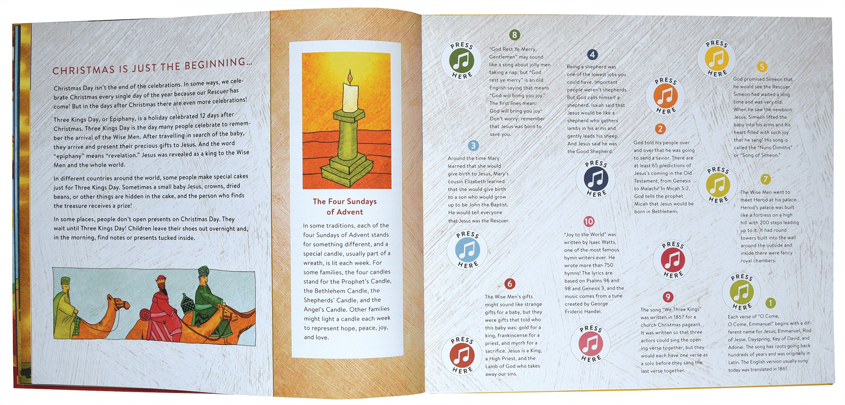 The Jesus Storybook Bible Christmas Collection: Stories, Songs, and Reflections For the Advent Season