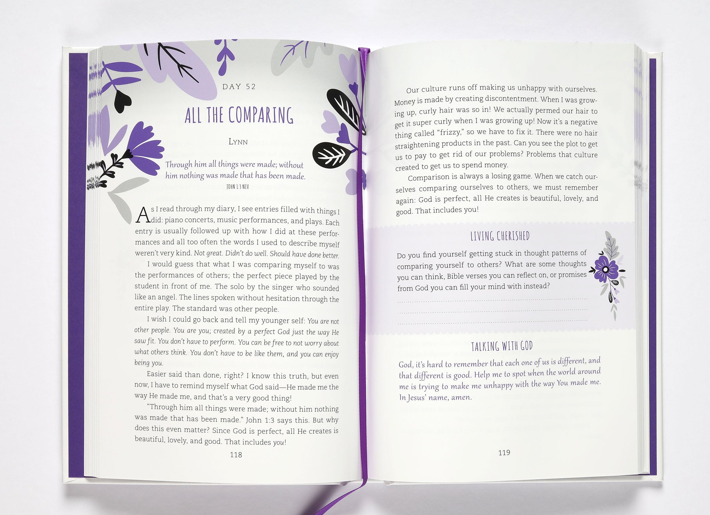 Loved and Cherished: 100 Devotions For Girls