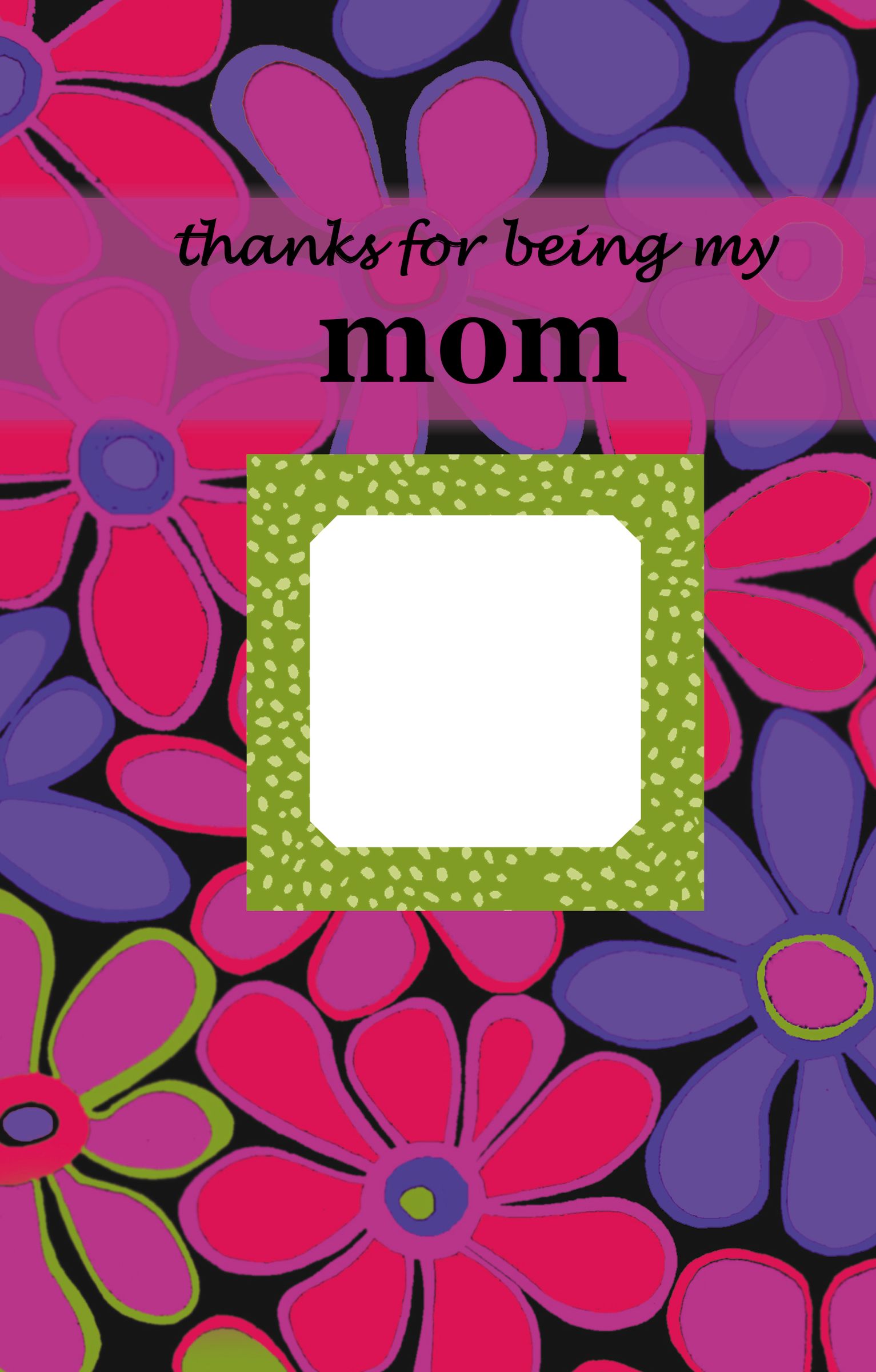 Thanks For Being My Mom