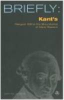 Kant's Religion Within the Bounds of Reason Alone (Briefly Series)