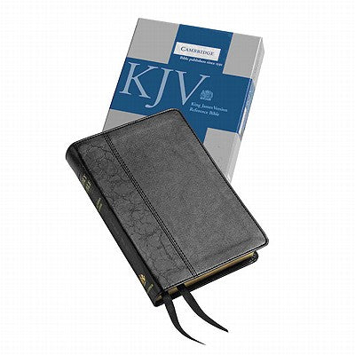 KJV Cameo Reference Black (Red Letter Edition)