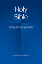 KJV Large Print Text Blue