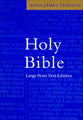 KJV Large Print Text Blue