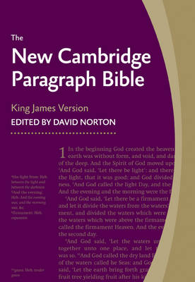 KJV New Cambridge Paragraph Personal Size Black