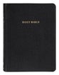 KJV Clarion Reference Black Calf Split
