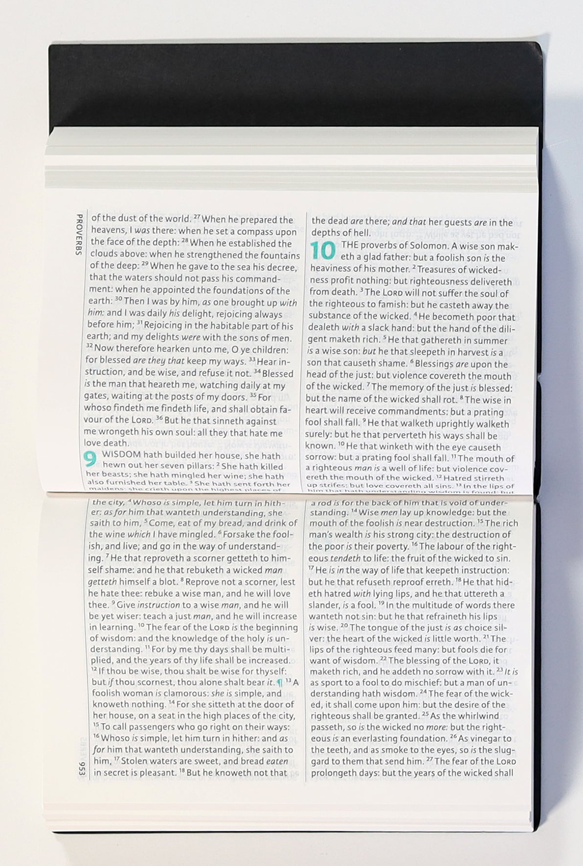 KJV Transetto Text Green