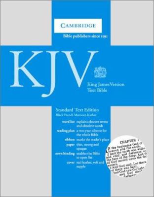 KJV Cambridge Black (Black Letter Edition)