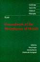 Kant: Groundwork of the Metaphysics of Morals