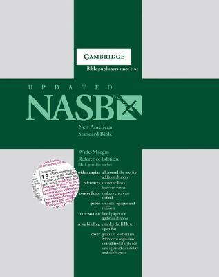 NASB Wide-Margin Reference Black French Morocco Leather (Red Letter Edition)