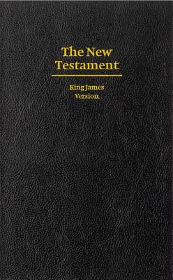 KJV Giant Print New Testament Black (Black Letter Edition)