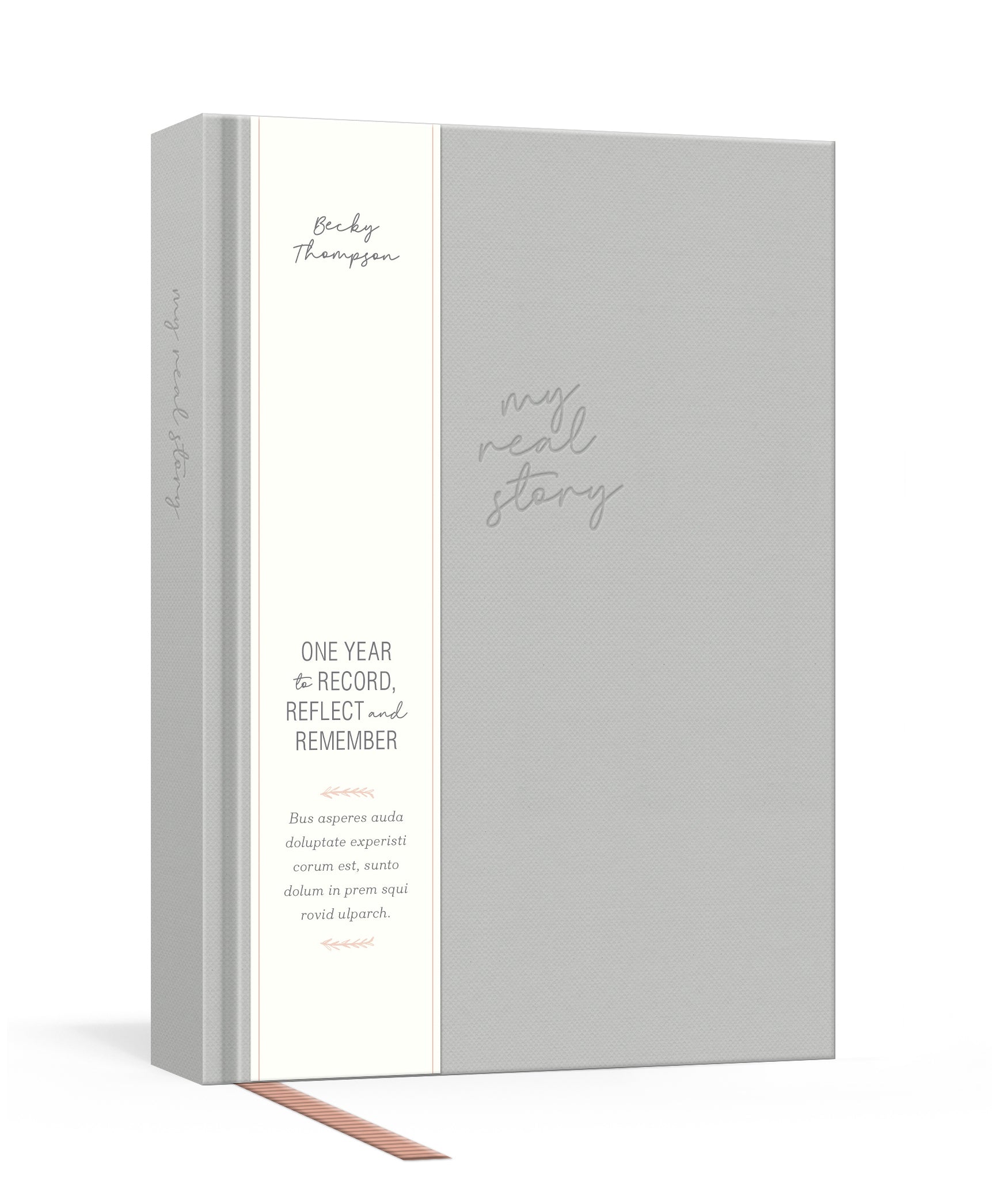 Prompted Journal: My Real Story: One Year to Record, Reflect, and Remember
