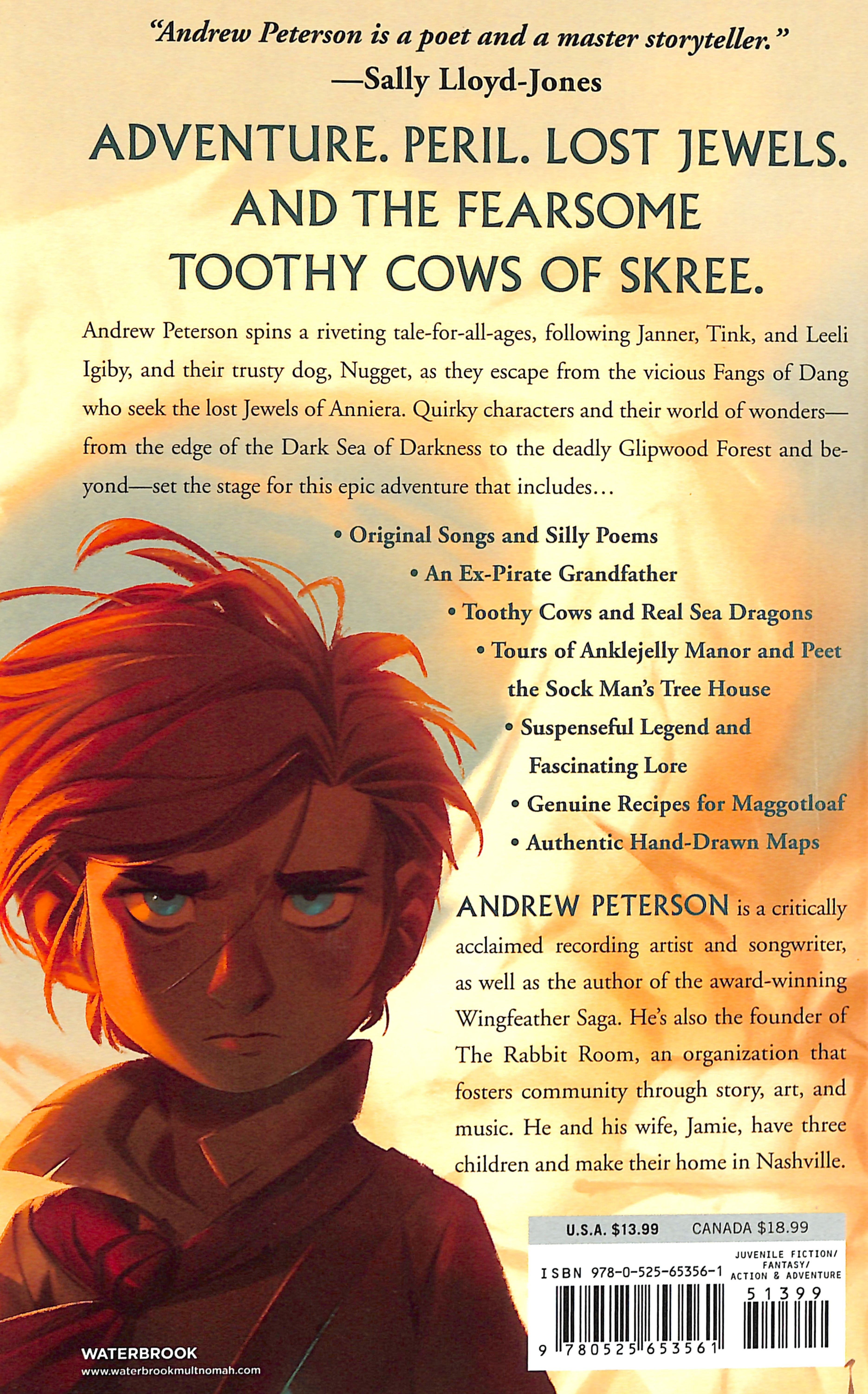 On the Edge of the Dark Sea of Darkness (#01 in The Wingfeather Saga Series)