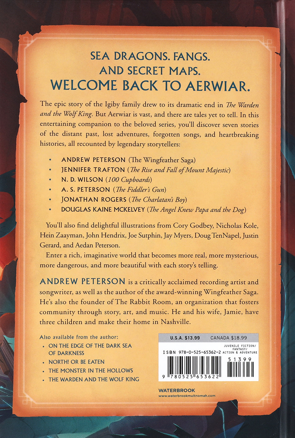Wingfeather Tales: Seven Thrilling Stories From the World of Aerwiar Series (#05 in The Wingfeather Saga Series)
