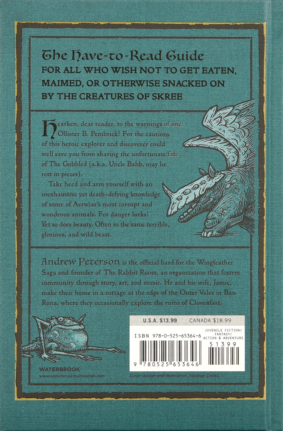 Pembrick's Creaturepedia (The Wingfeather Saga Series)