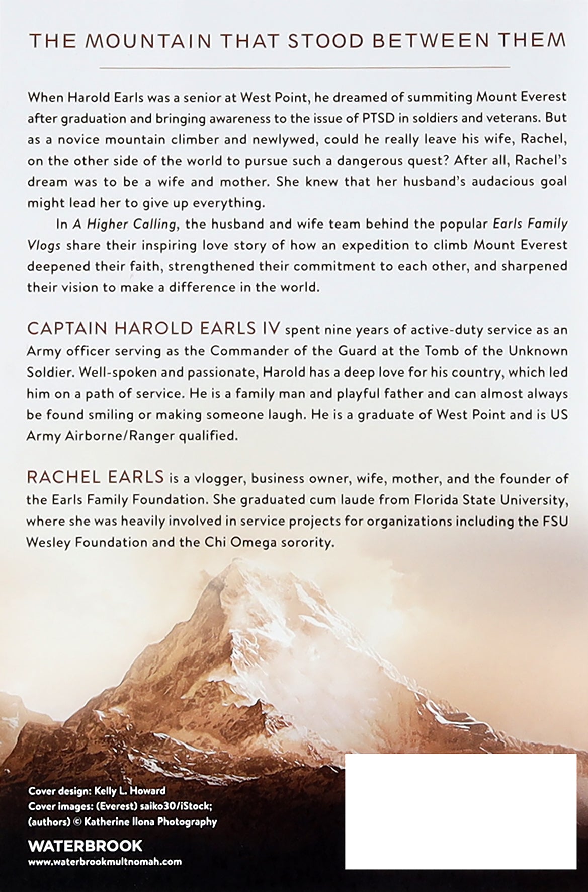 A Higher Calling: Pursuing Love, Faith, and Mount Everest For a Greater Purpose