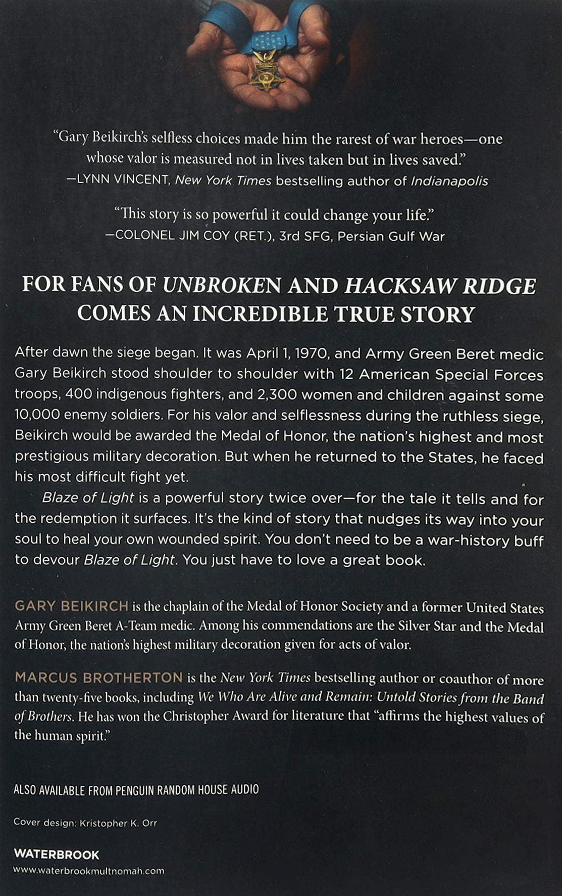 Blaze of Light: The Inspiring True Story of Green Beret Medic Gary Beikirch, Medal of Honor Recipient