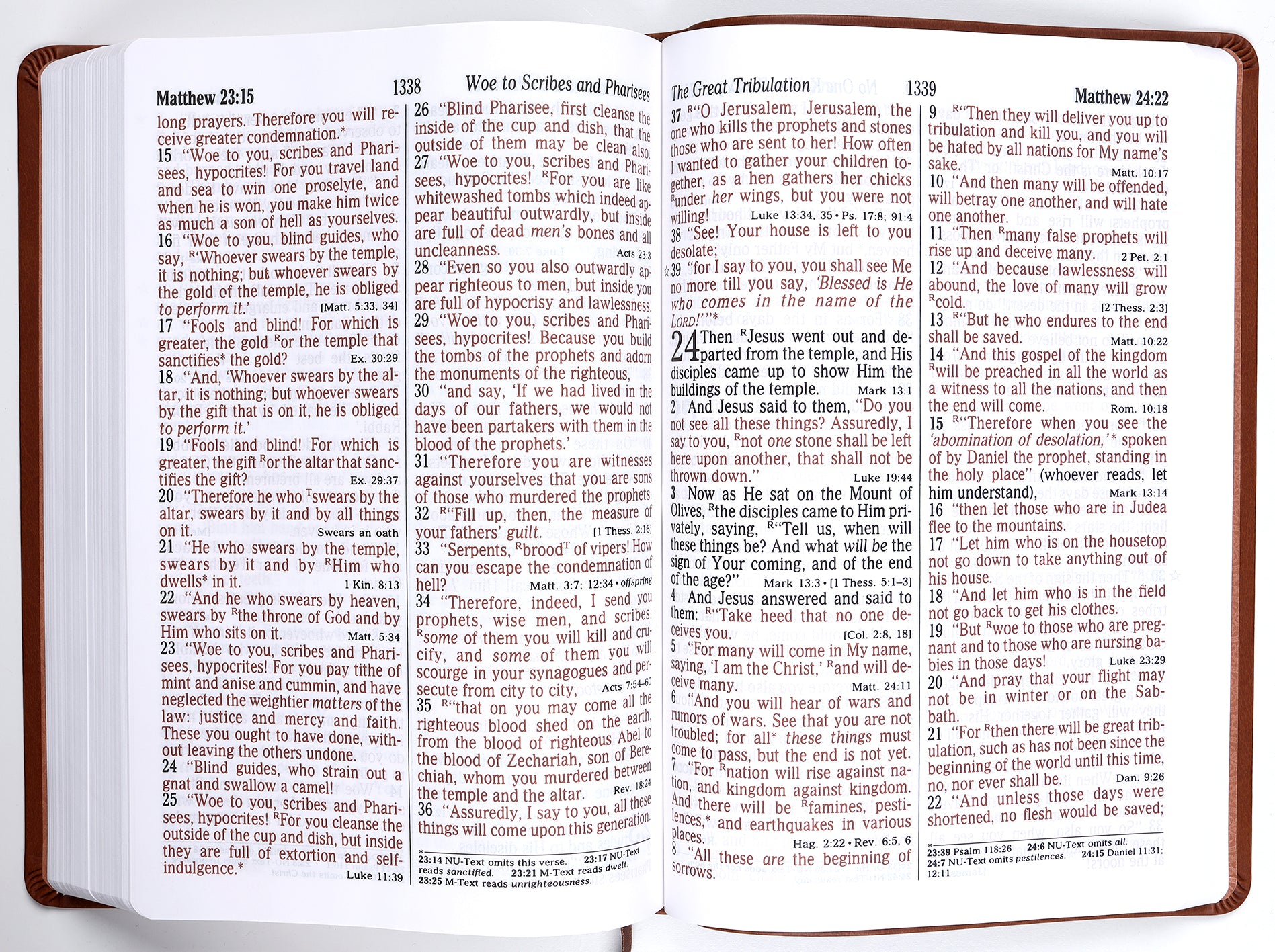 NKJV Holy Bible Super Giant Print (Red Letter Edition)