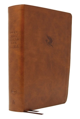 NKJV Spirit-Filled Life Bible Brown Indexed (Red Letter Edition) (Third Edition)