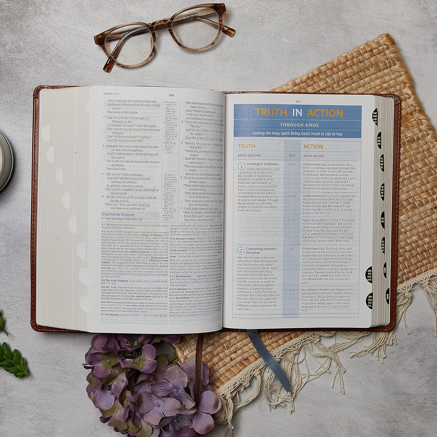 NKJV Spirit-Filled Life Bible Burgundy Indexed (Red Letter Edition) (Third Edition)