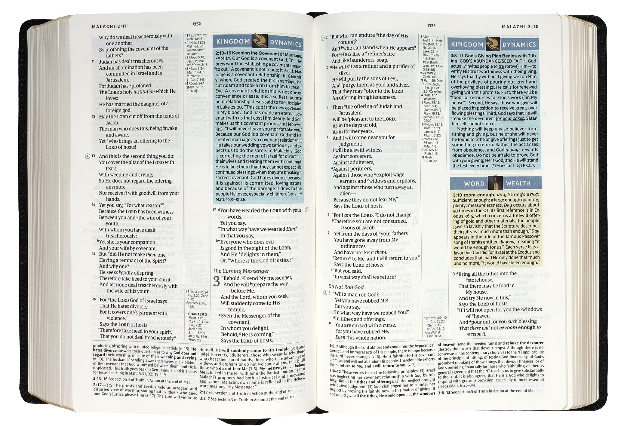 NKJV Spirit-Filled Life Bible Black (Red Letter Edition) (Third Edition)