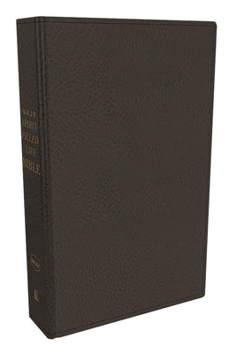 NKJV Spirit-Filled Life Bible Black Indexed (Red Letter Edition) (Third Edition)