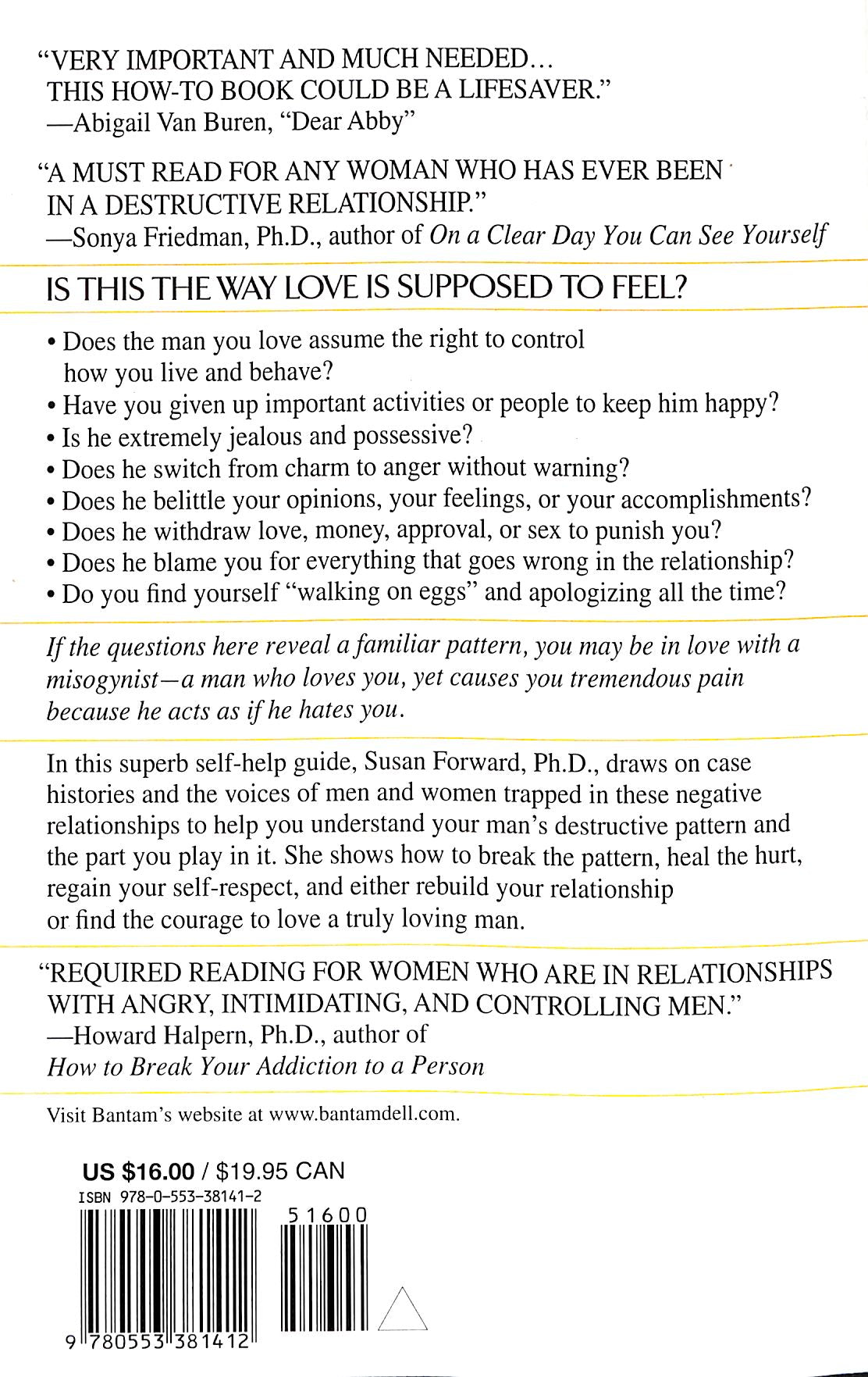 Men Who Hate Women and the Women Who Love Them