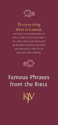 Famous Phrases From the Bible (Kjv)