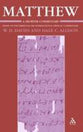 Matthew, a Shorter Commentary (International Critical Commentary Series)