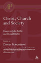 Christ, Church, and Society