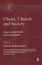 Christ, Church, and Society