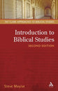 Introduction to Biblical Studies (2nd Ed.) (T&t Clark Approaches To Biblical Studies Series)