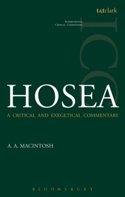Hosea (International Critical Commentary Series)