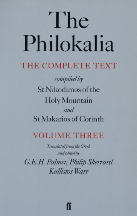 Philokalia (Vol 3)
